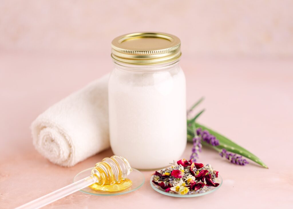 leiohu cosmetics diy coconut rose lavender face mask maui workshop