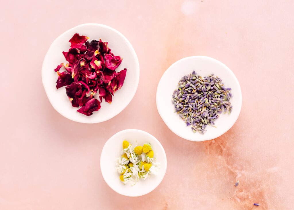 lokelani rose kula lavender and maui chamomile leiohu cosmetics