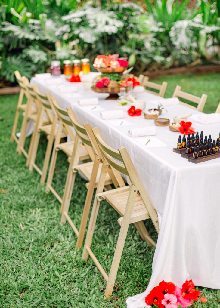 Leiohu Cosmetics Beauty Workshop at Lumeria Maui