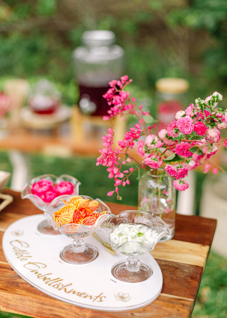 Botanical drinks Embellish Maui Lumeria retreat Leiohu Cosmetics
