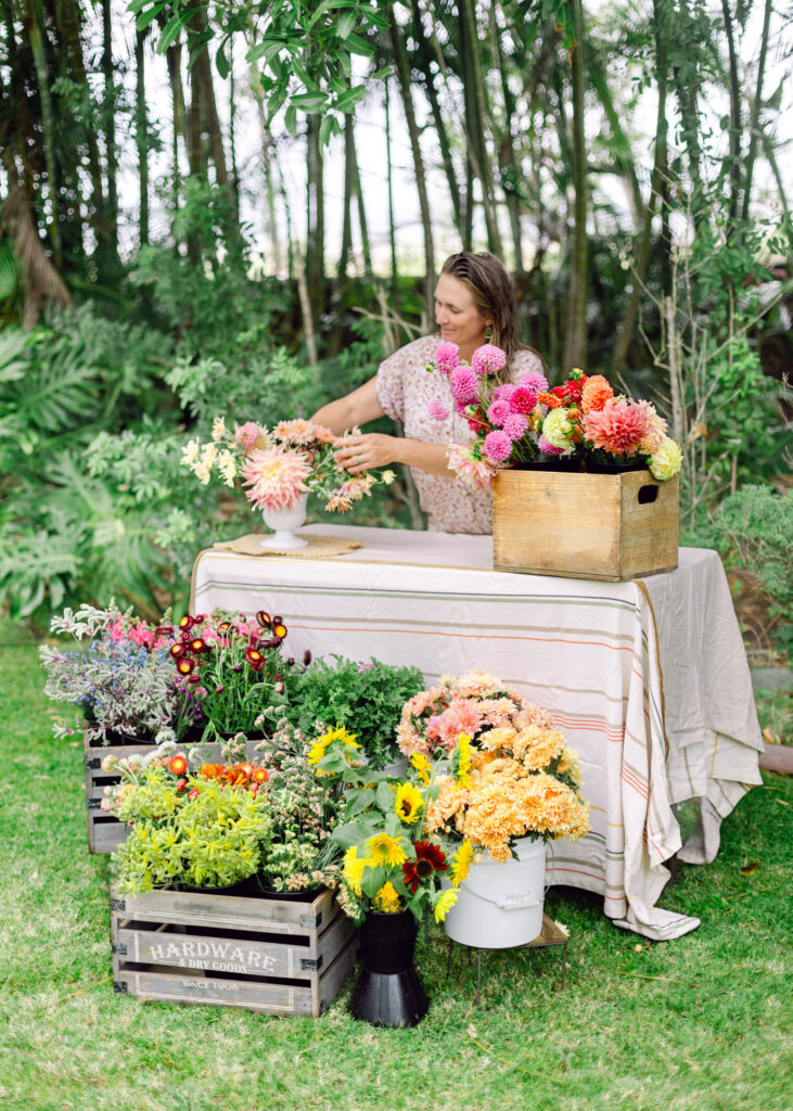 Petaloom bouquet bar Lumeria retreat Leiohu Cosmetics