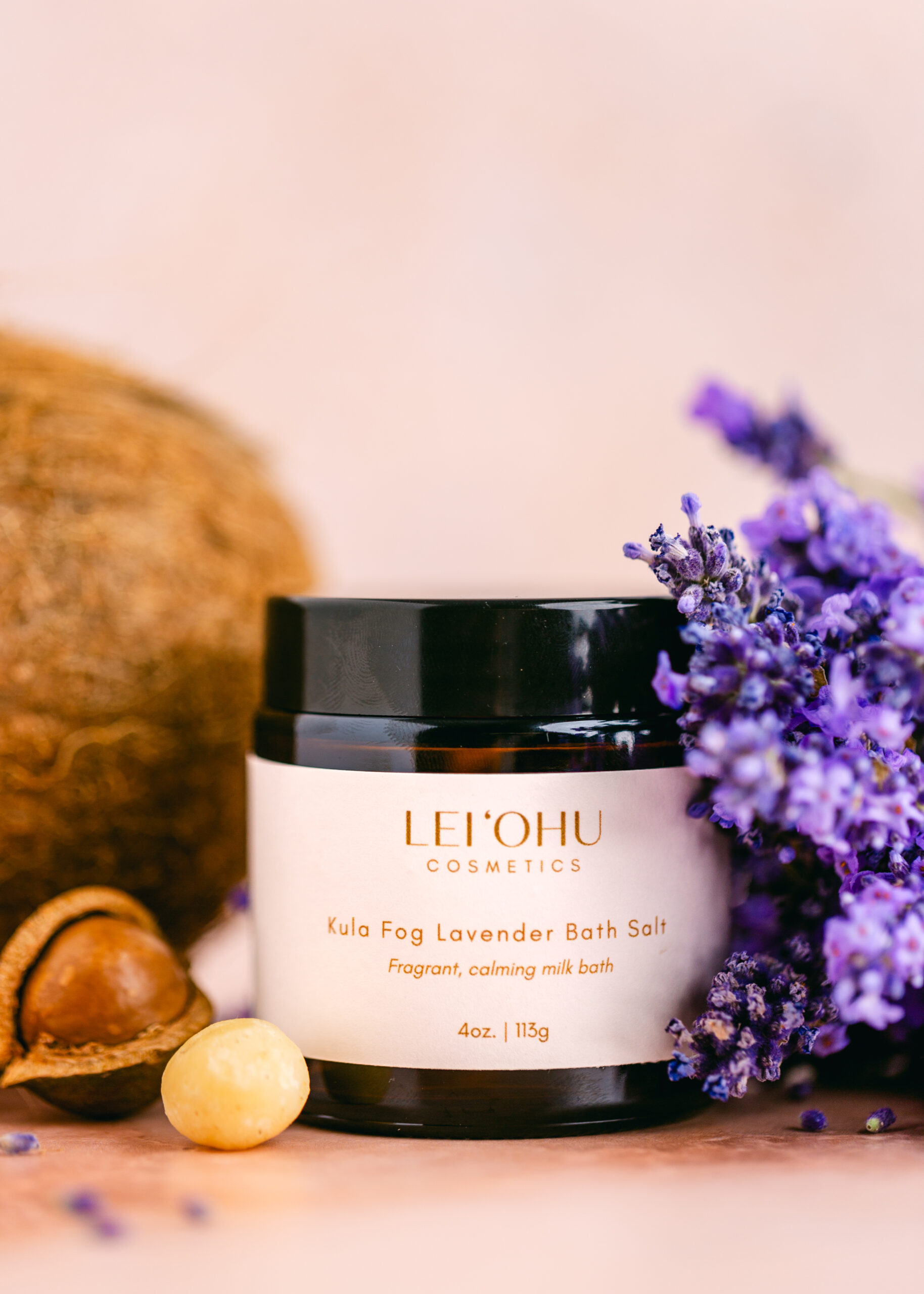 DIY lavender coconut milk bath kula ali'i