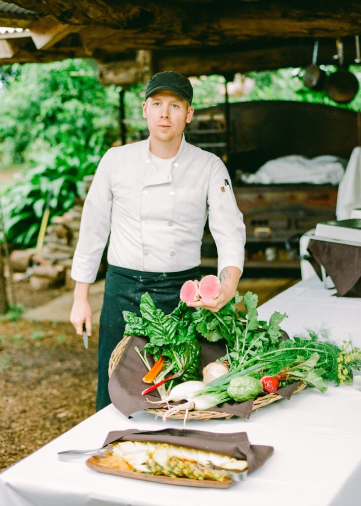 farm to table lunch at o'o farms maui