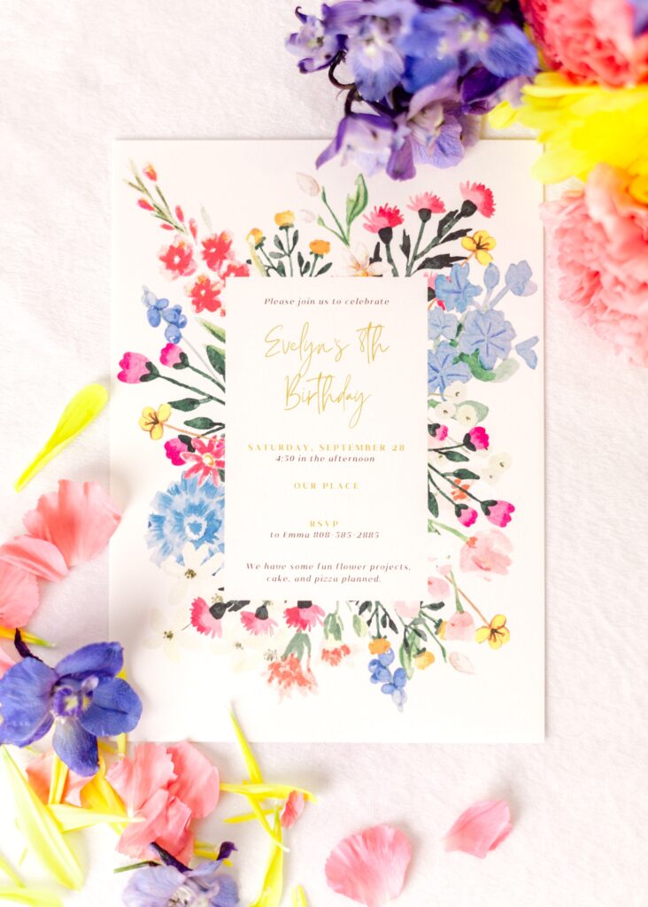 maui birthday invites 
