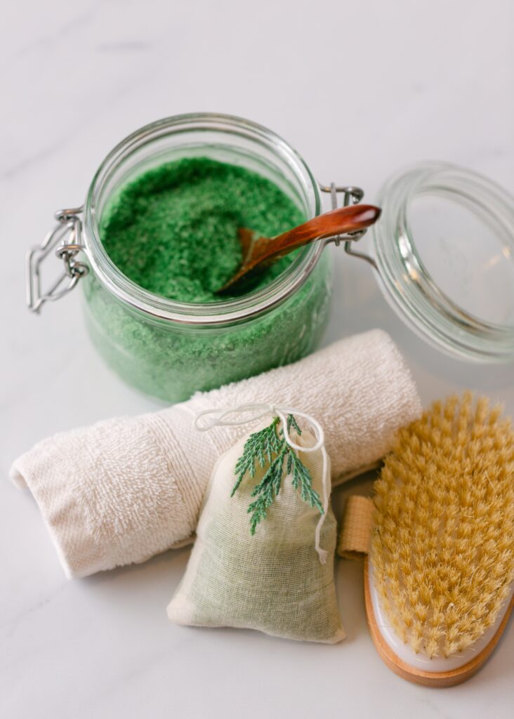 ヒノキバスソルト hinoki bath salt recipe DIY