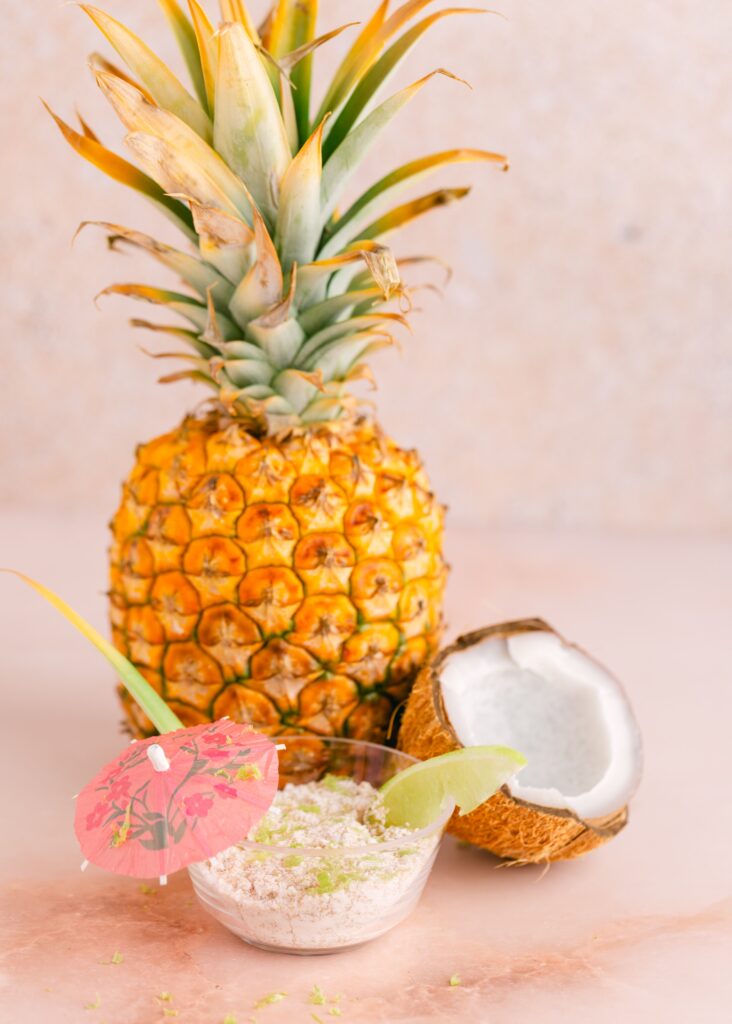 pina colada body scrub at maui gold pineapple farm