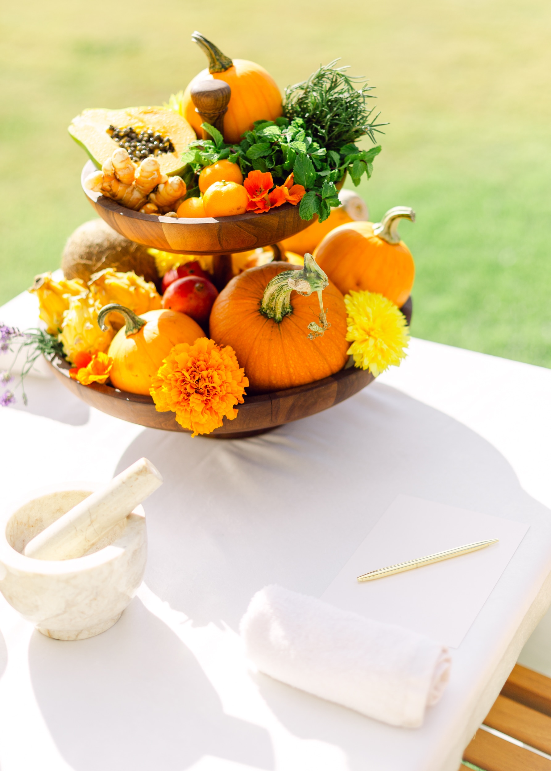 maui pumpkin spice beauty workshop
